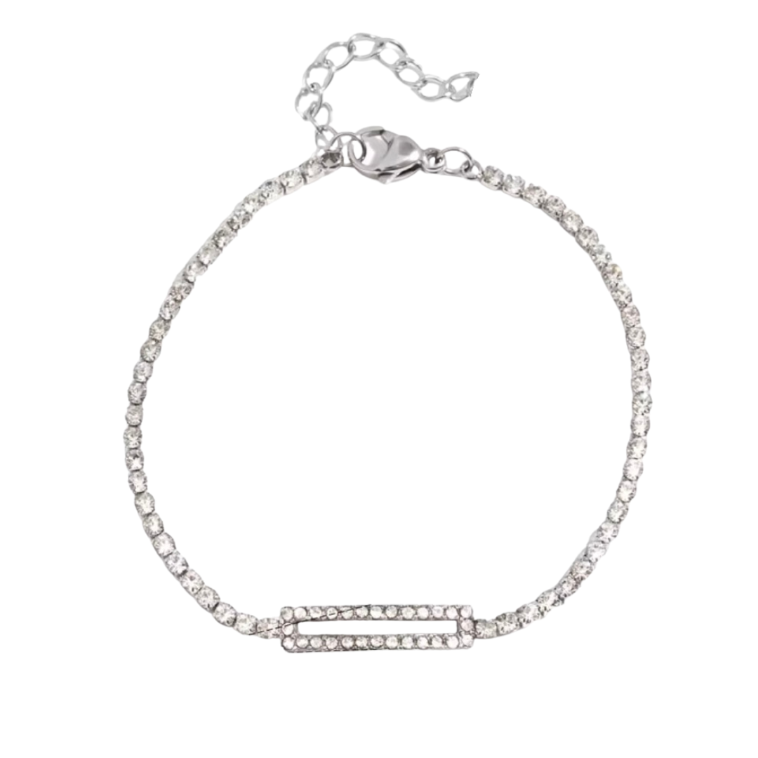 The Lumière Tennis Bracelet | Silver