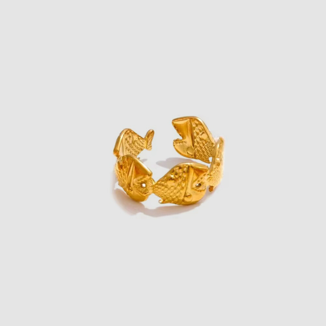 Mar de Oro Rings  | Los Peces Ring