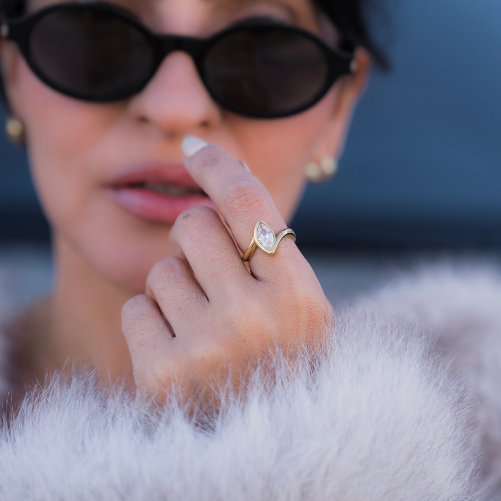 The Marquise Sculptural Ring