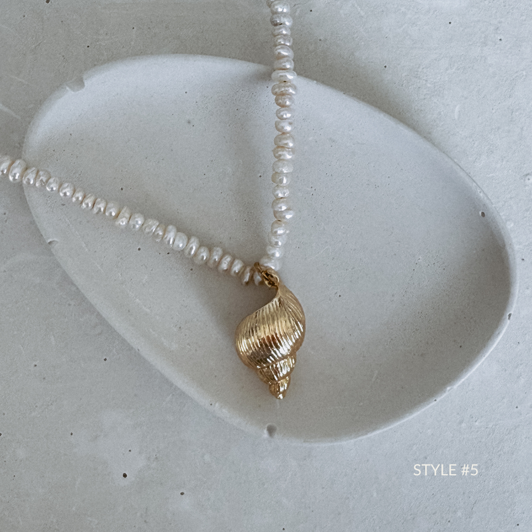 The Golden Hour Pearl Necklace - Limited Edition