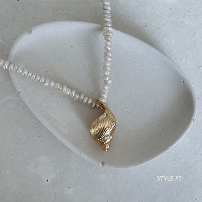 The Golden Hour Pearl Necklace - Limited Edition