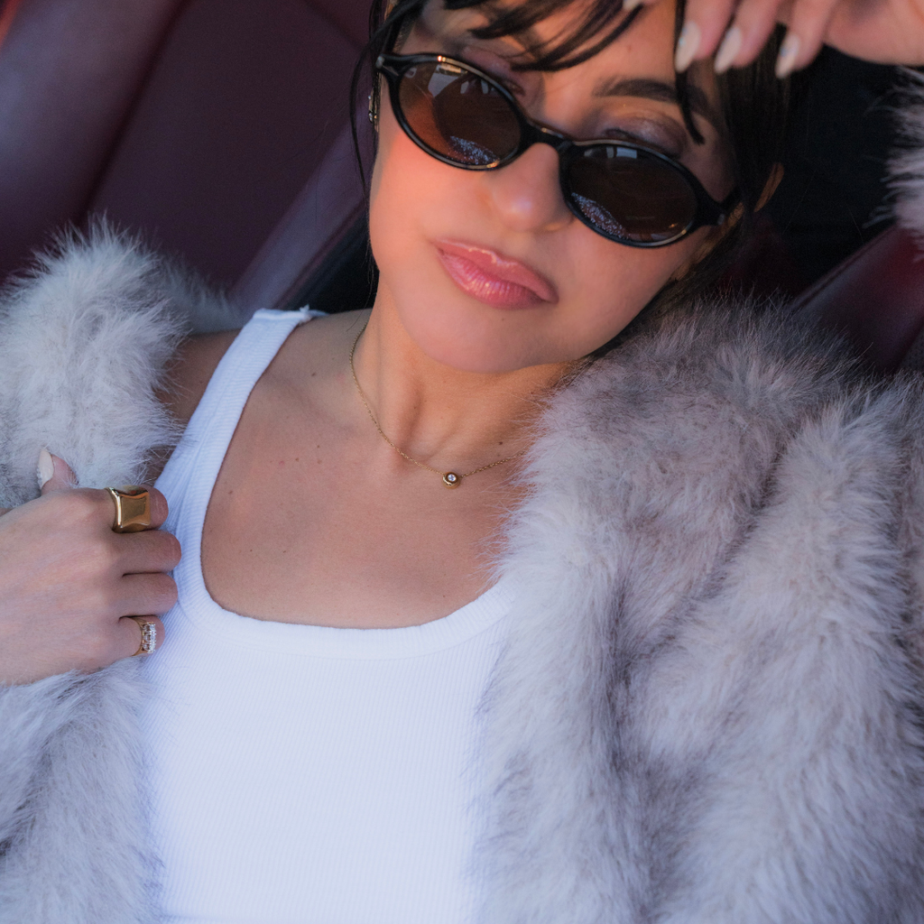 The Halo Necklace & Earring Set