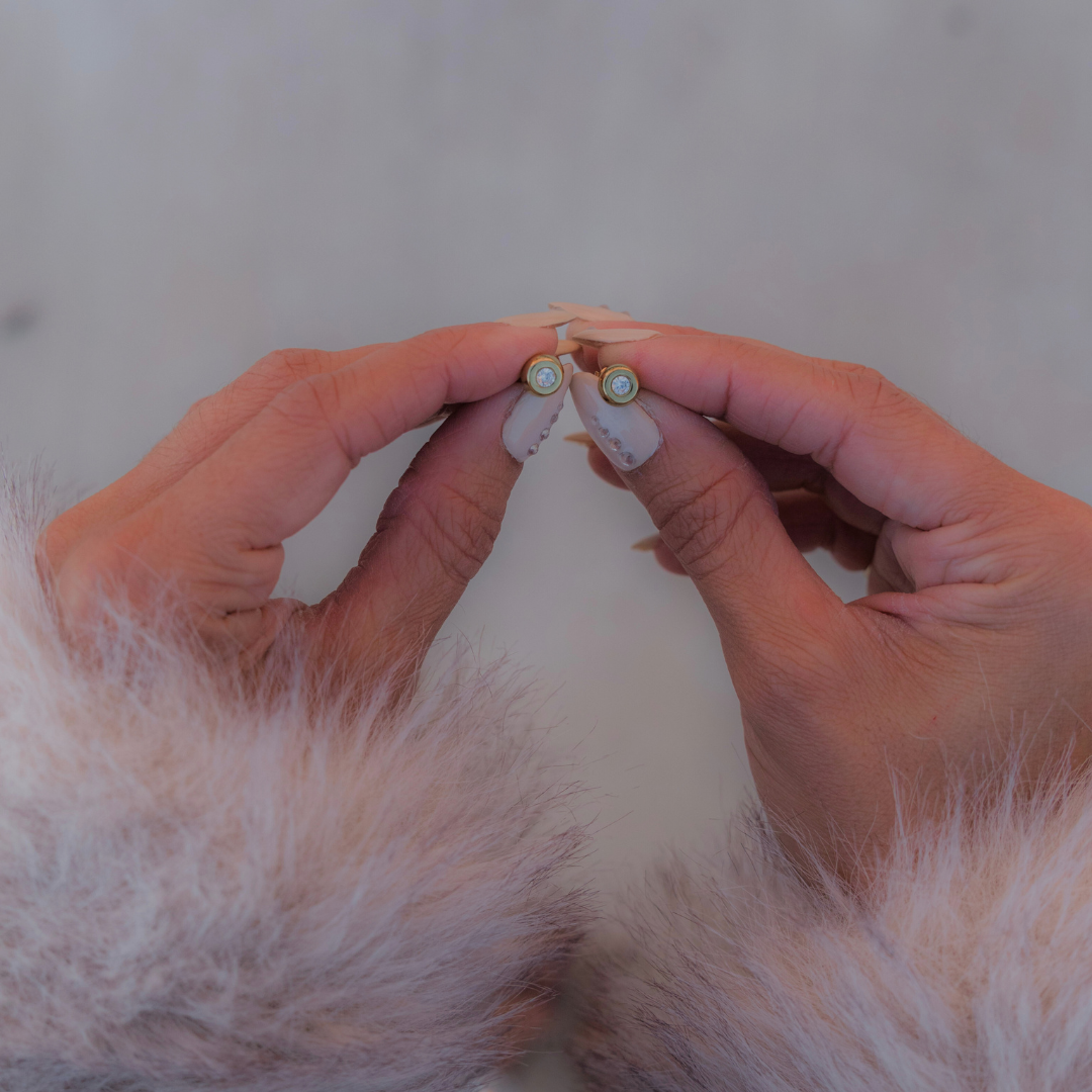 The Halo Necklace & Earring Set