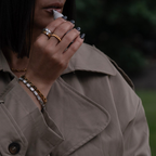 The Interval Ring | Gold Hue