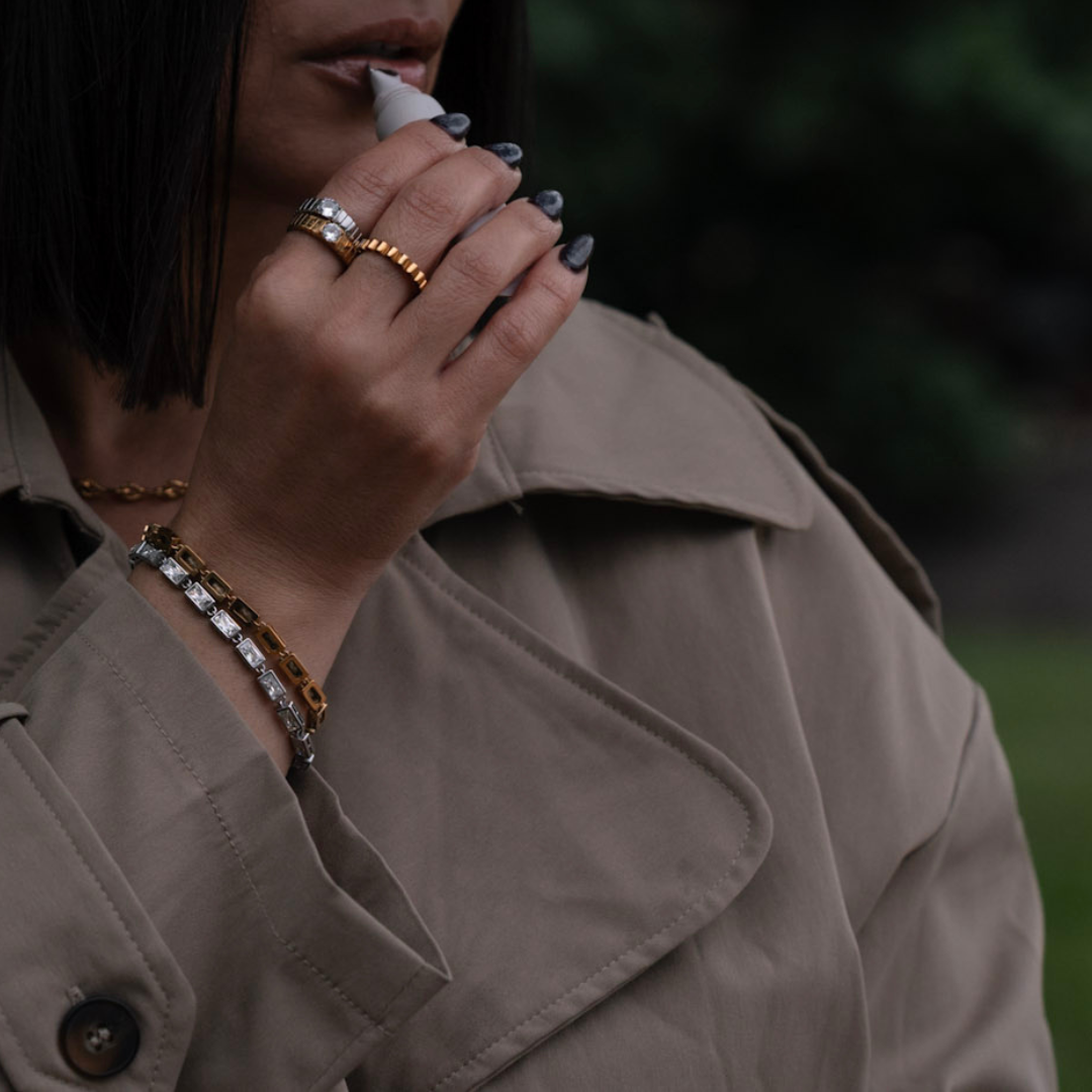The Interval Ring | Gold Hue