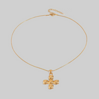 Rosis Cross Necklace