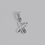 Bubble Letter Charms | Silver Hue