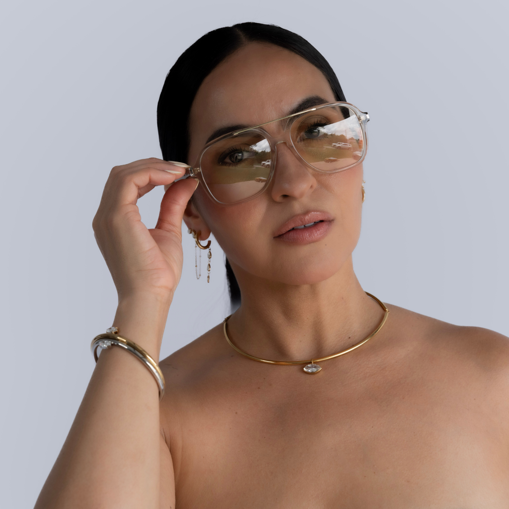 Marquise Open Cuff | Gold