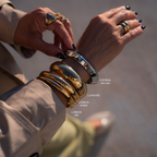 The Lisboa Bangle | Slim Edition (.80cm profile)