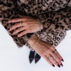 Reign Treat Heart Tennis Bracelet | Gold or Silver