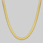 Mia Classic Herringbone Shorty Necklace