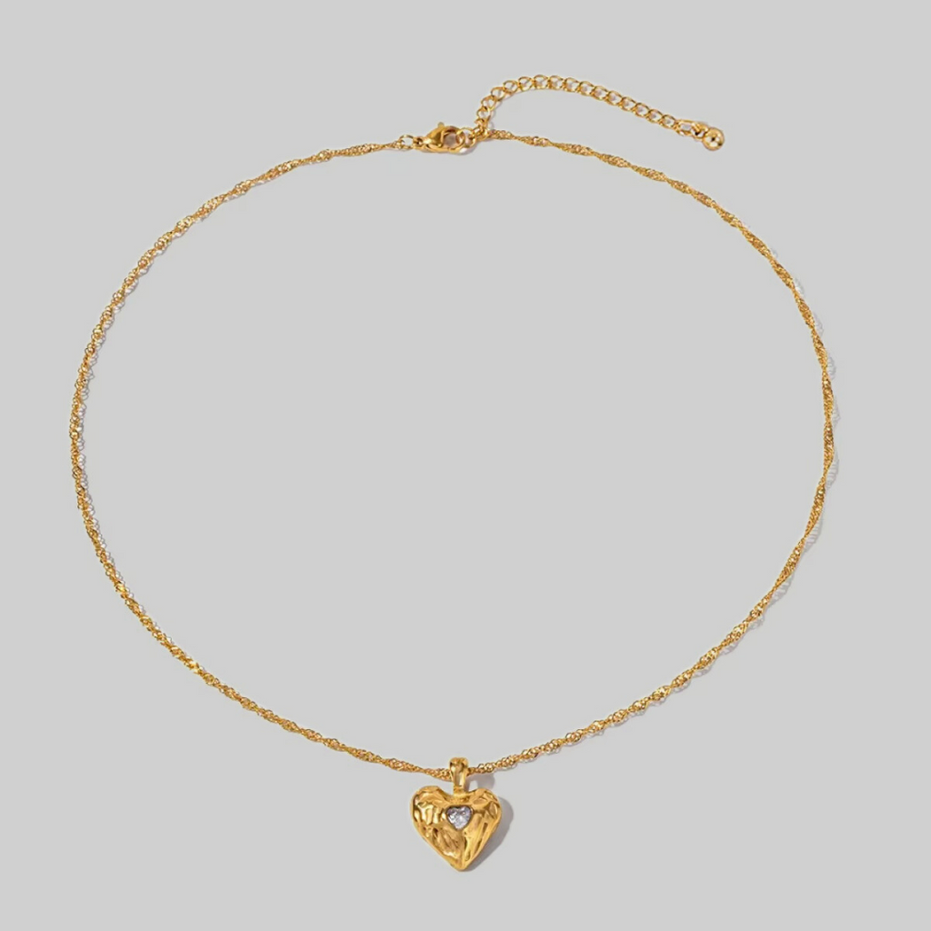 Pure Adoration Necklace | White CZ