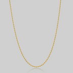 French Rope Necklace | Gold Hue