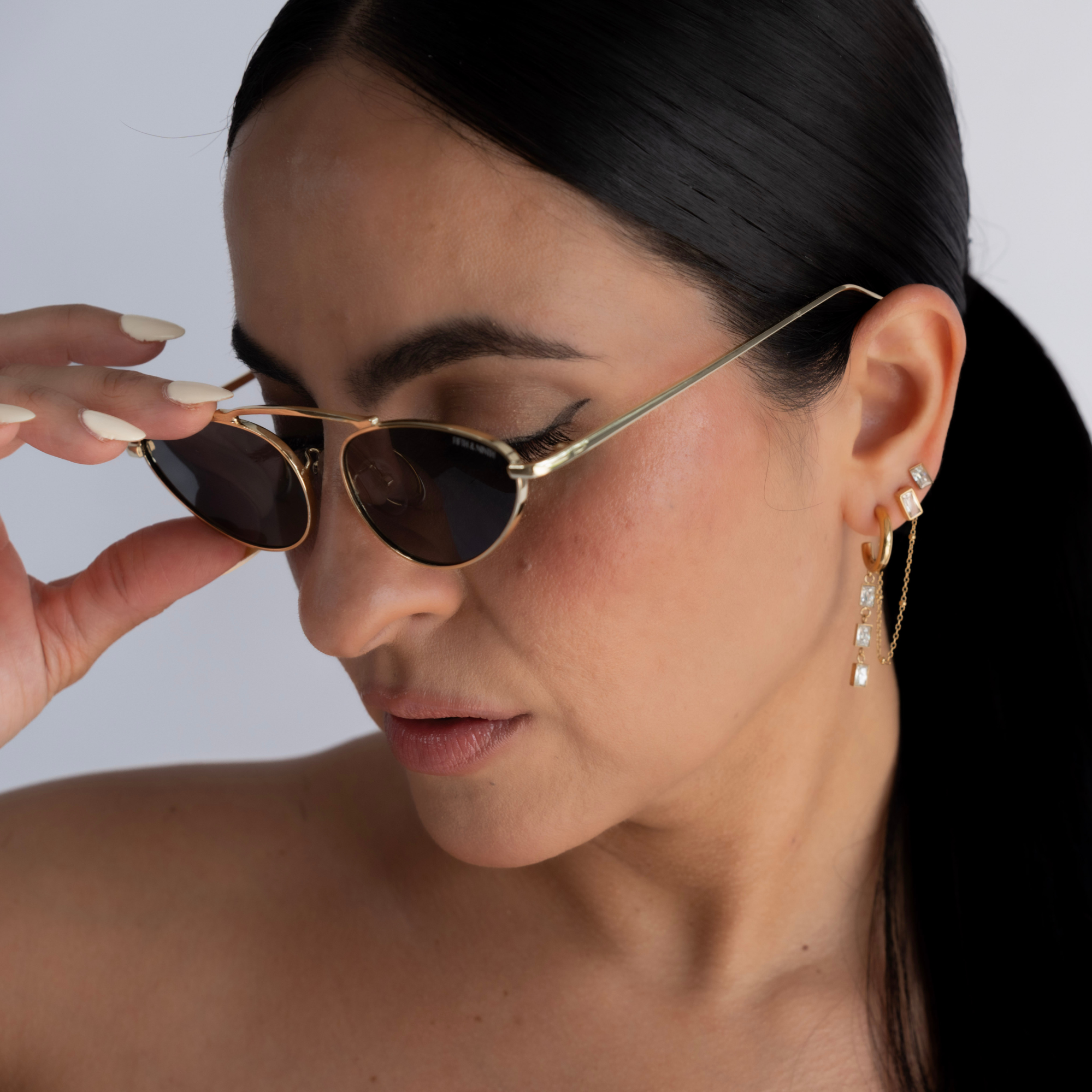 The Baguette Cut Earring Set