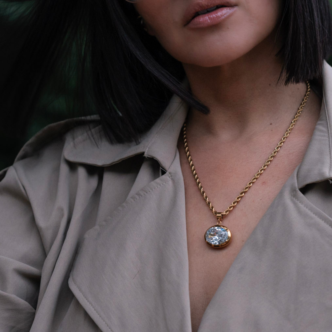 HER Necklace | Gold Hue