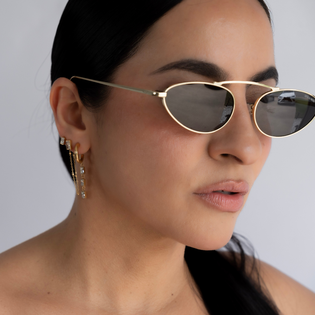 The Baguette Cut Earring Set