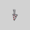 Pizza Charm | Silver Hue