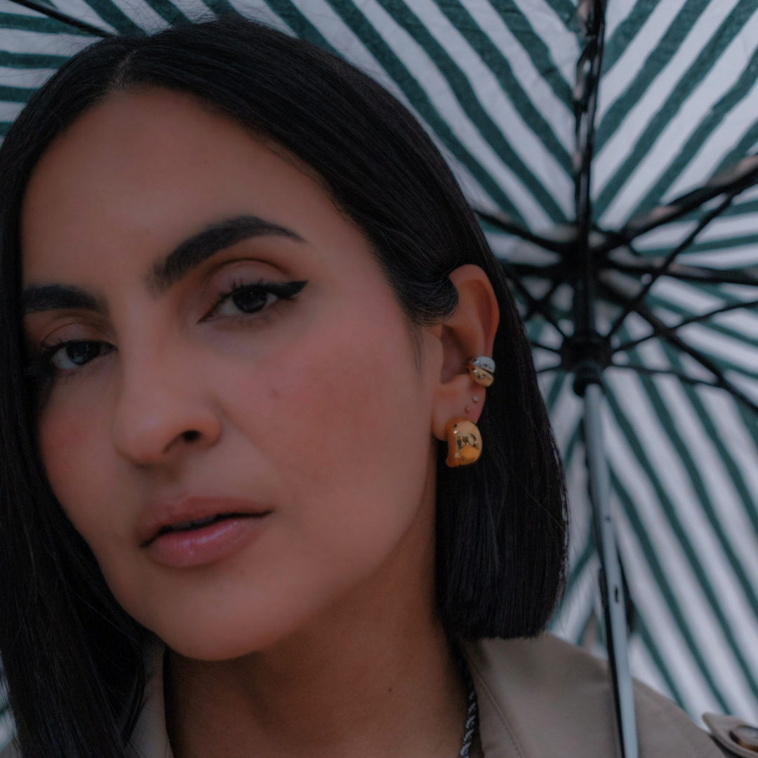 The Two Tone Form Ear Cuff