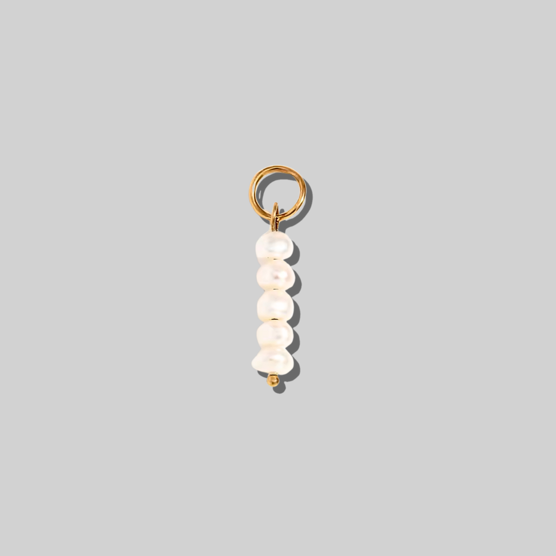 Multi Freshwater Pearl Charm
