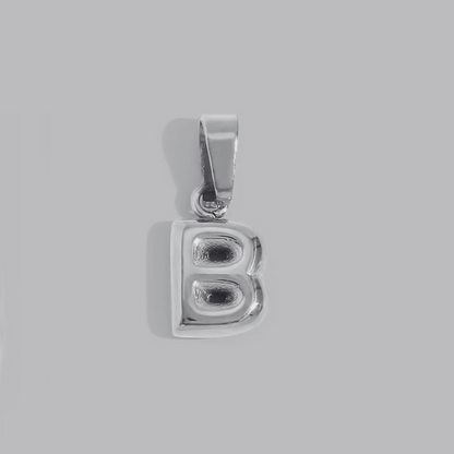 Bubble Letter Charms | Silver Hue