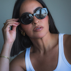 Golden Hour Button Earrings