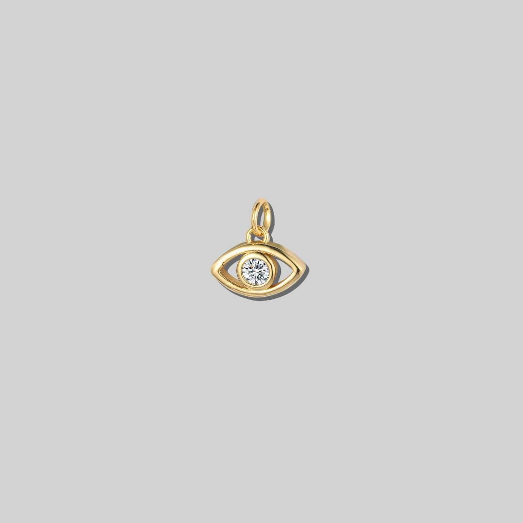 Evil Eye CZ Dainty Charm