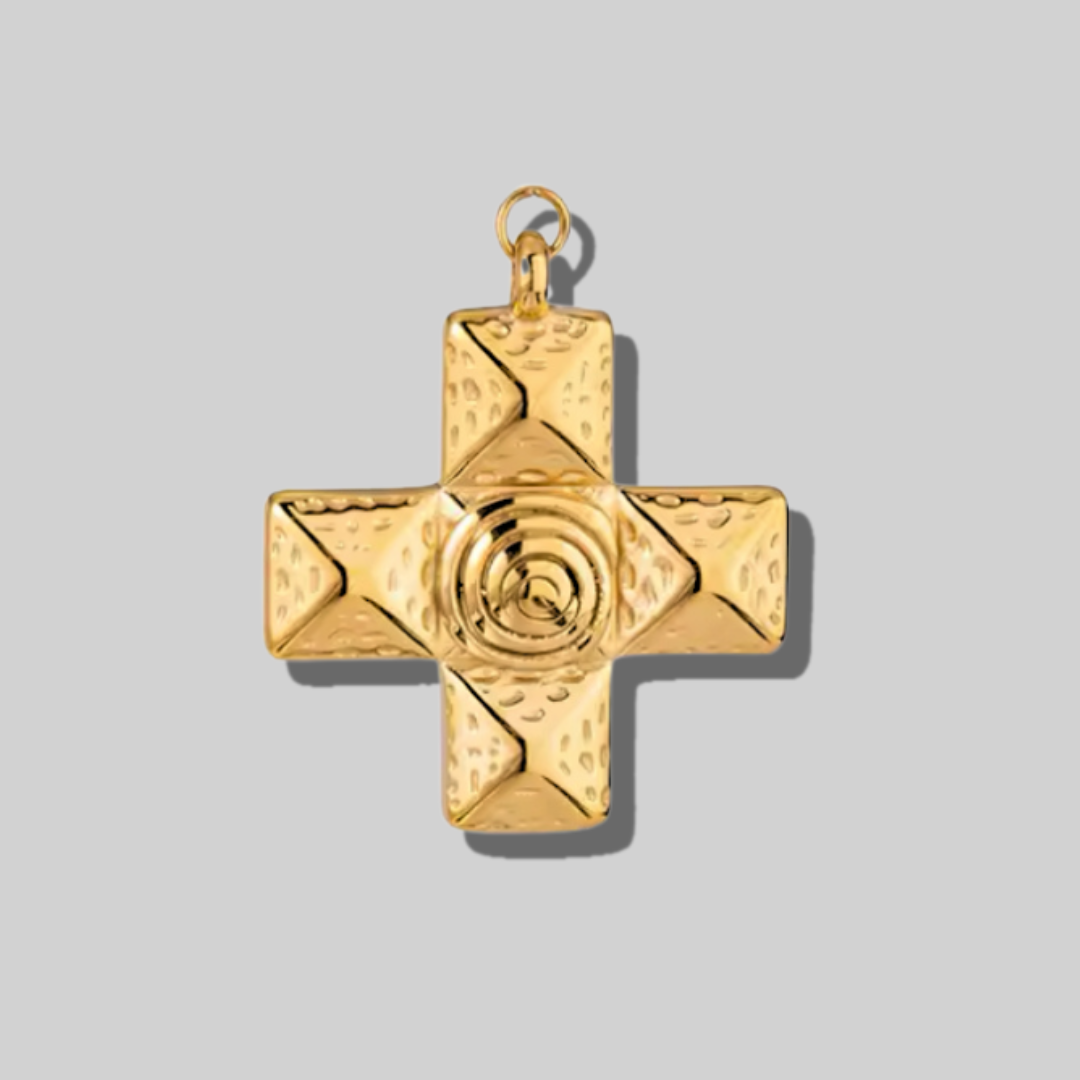 Equilateral Cross Statement Pendant