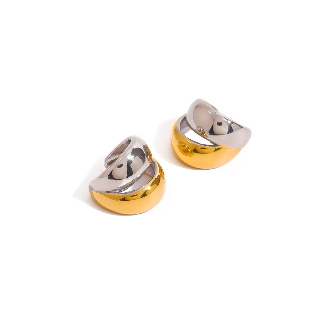 The Two Tone Form Ear Cuff