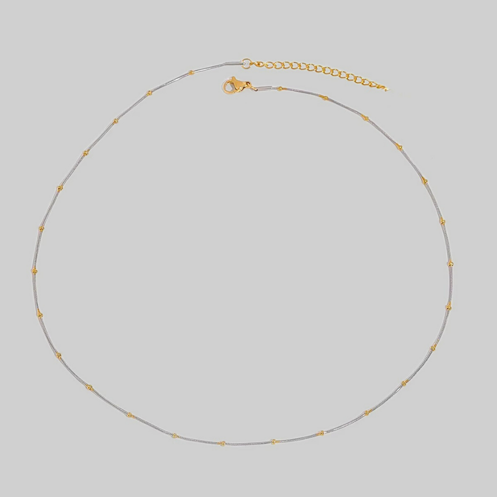 Sabina Snake Chain Necklace | Mixed Hue