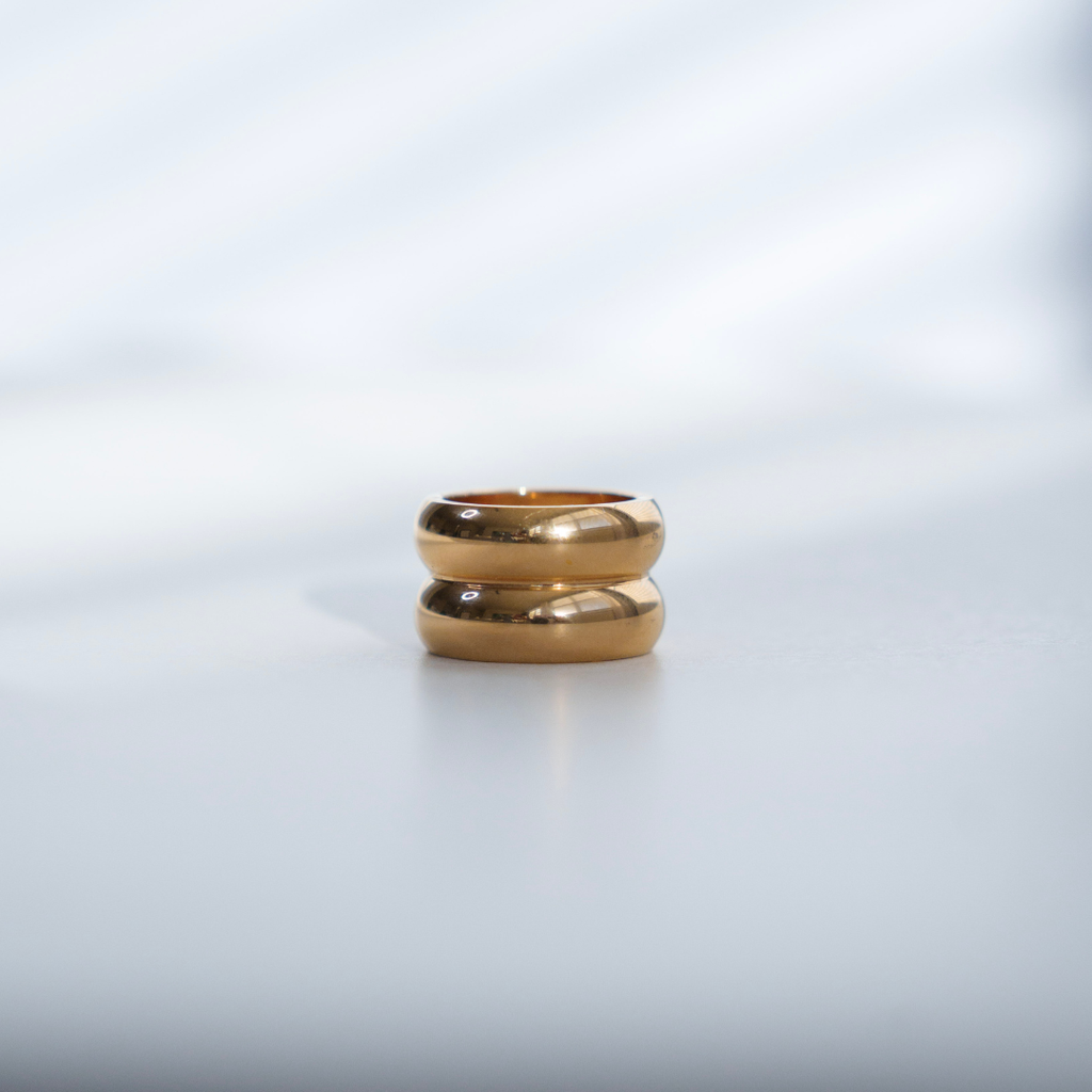 Double Cigar Band Ring