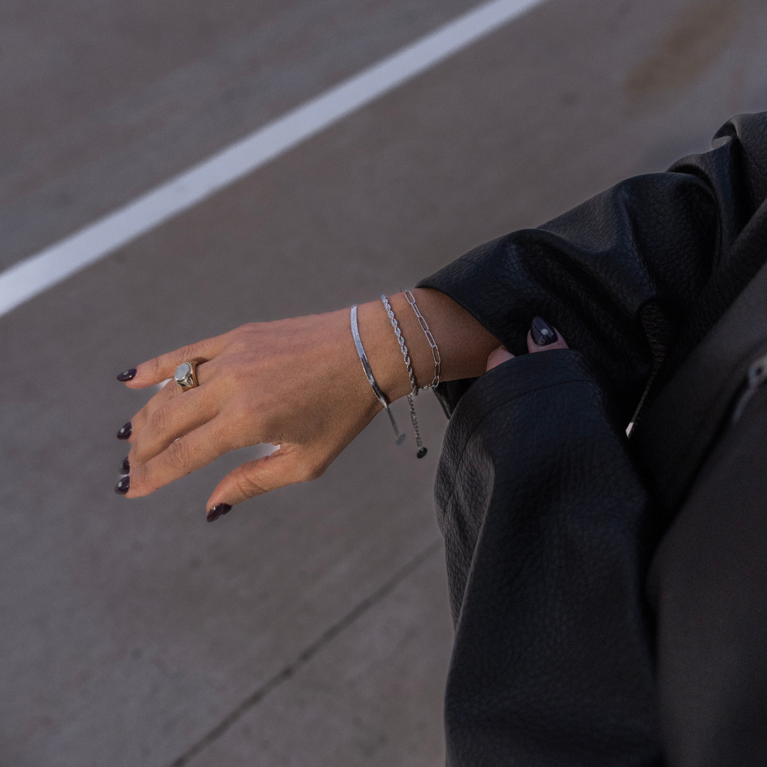 The Everyday Bracelet Set | Silver