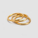 Triple Take Ring Set | Gold Hue