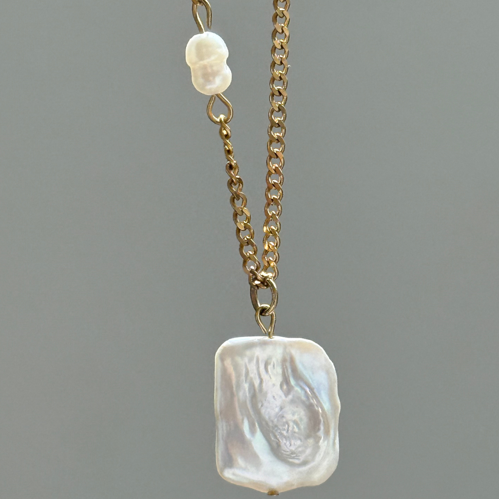 The Reroute Pearl Necklace