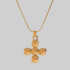 Rosis Cross Necklace