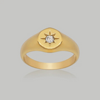 Aster CZ Star Ring