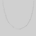 Sabina Satellite Chain Necklace | Silver