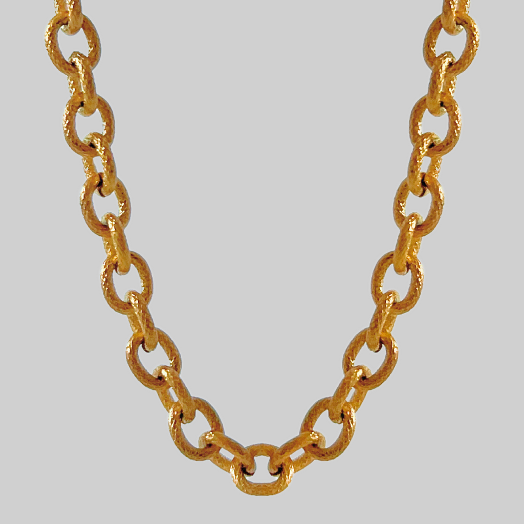 Kaia Link Chain Necklace | Gold