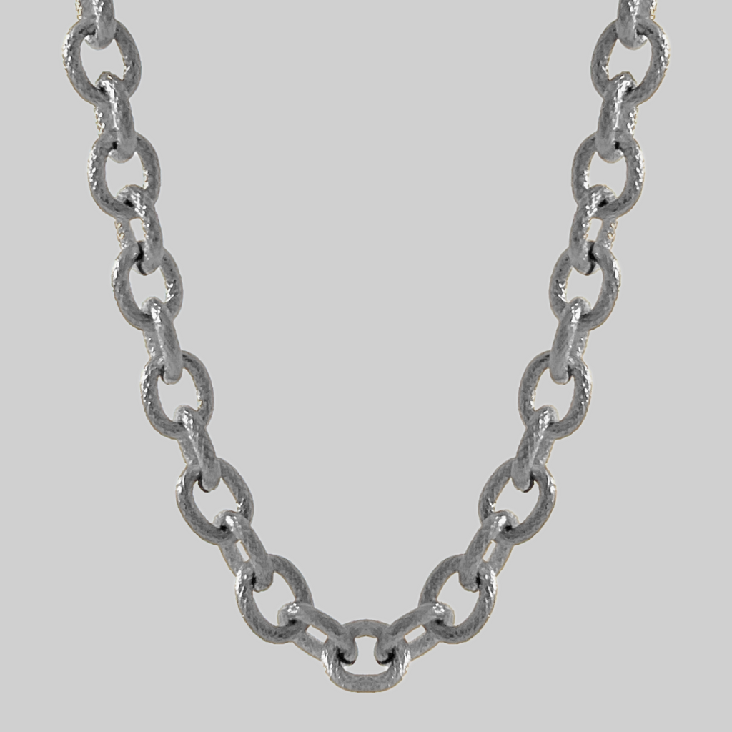 Kaia Link Chain Necklace | Silver