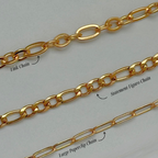 Statement Multi-Charm Necklace | Gold Hue