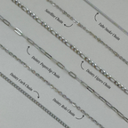 Custom Pendant Necklace | Silver Hue