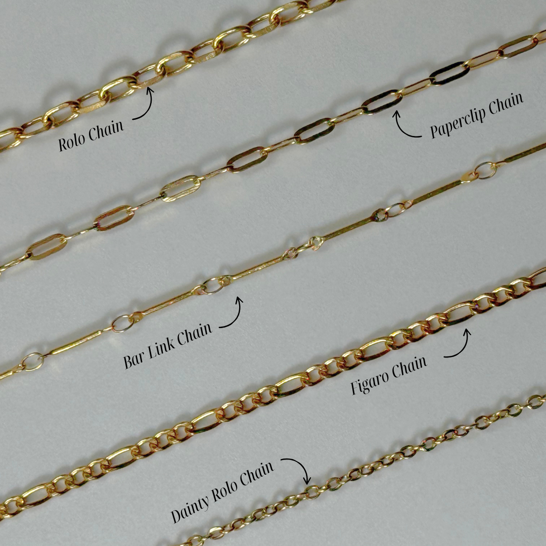 Custom Dainty Multi-Charm Necklace | Gold Hue