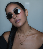 Noir Shorty Necklace | Gold