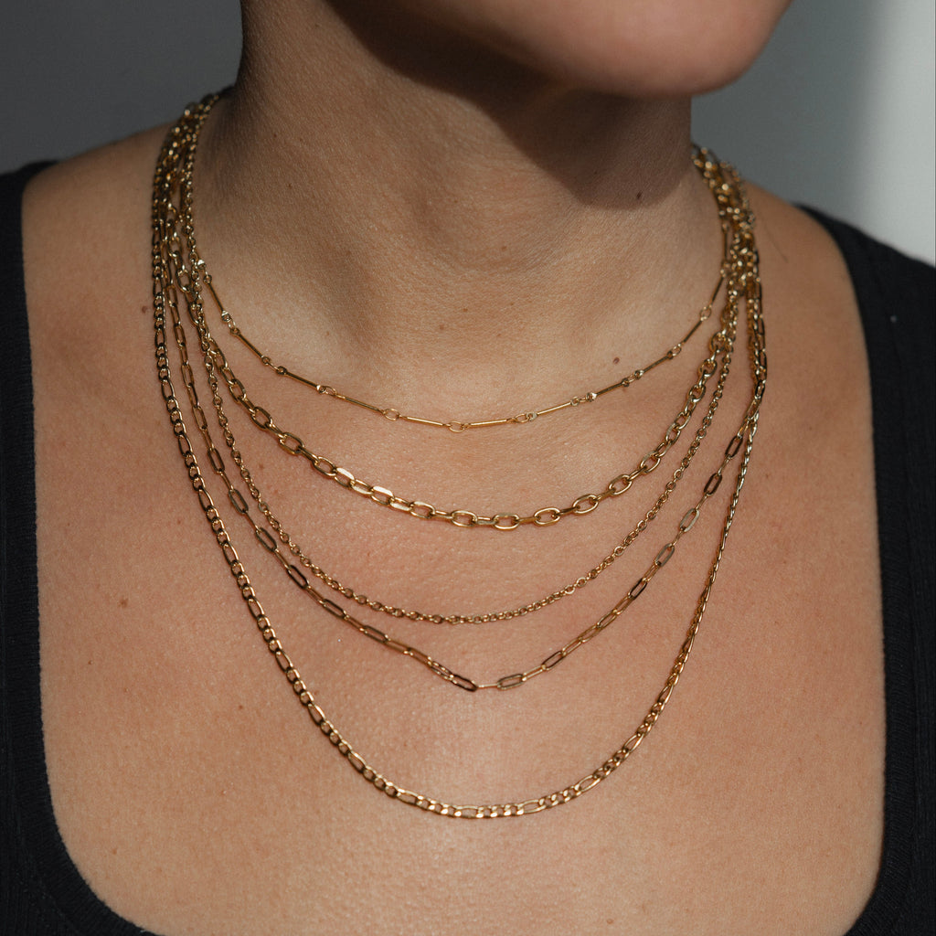 Custom Pendant Necklace | Gold Hue