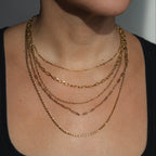 Custom Pendant Necklace | Gold Hue