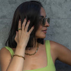 Meg Statement Paperclip Chain Necklace | Silver