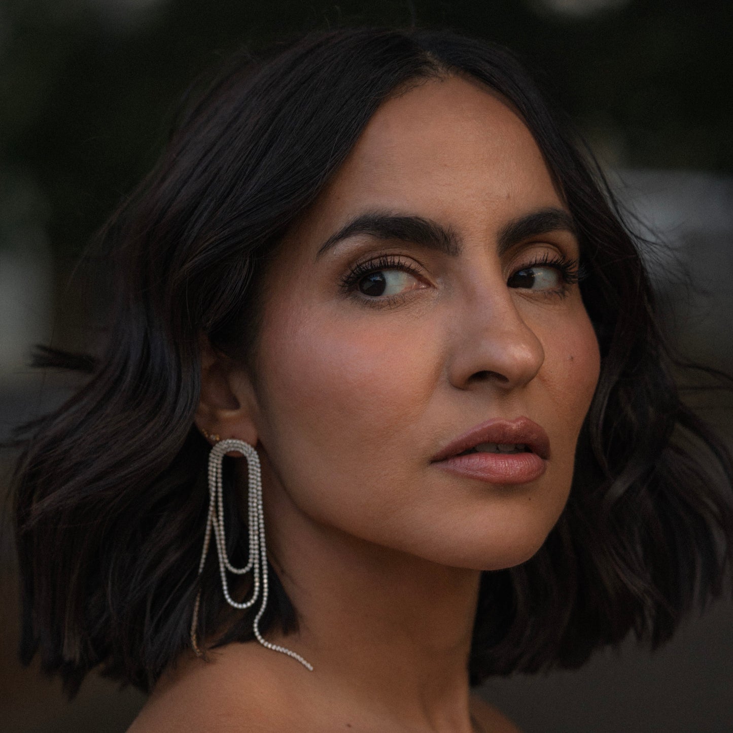 Cullinan Long CZ Earrings