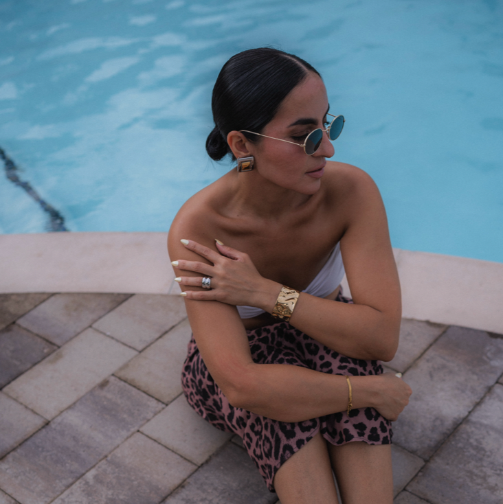 Leeanne Cuff Bracelet | Gold