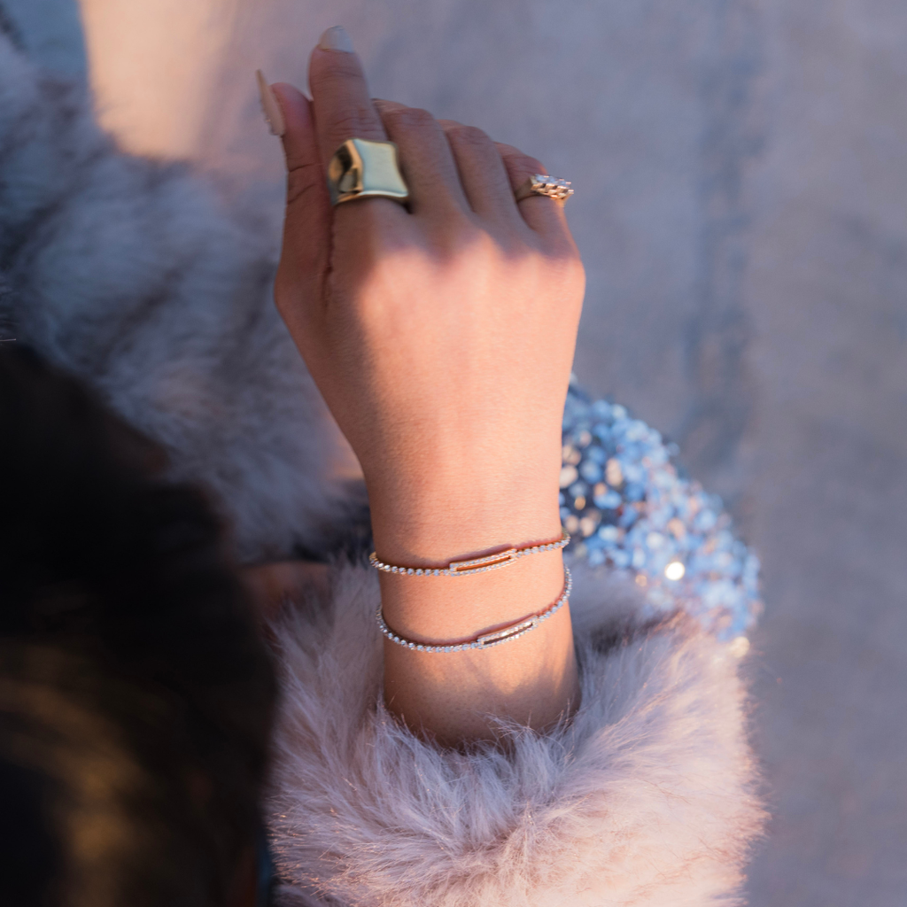 The Lumière Tennis Bracelet | Silver