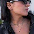 Trio Sphere Earrings Set | Silver | 6 pieces