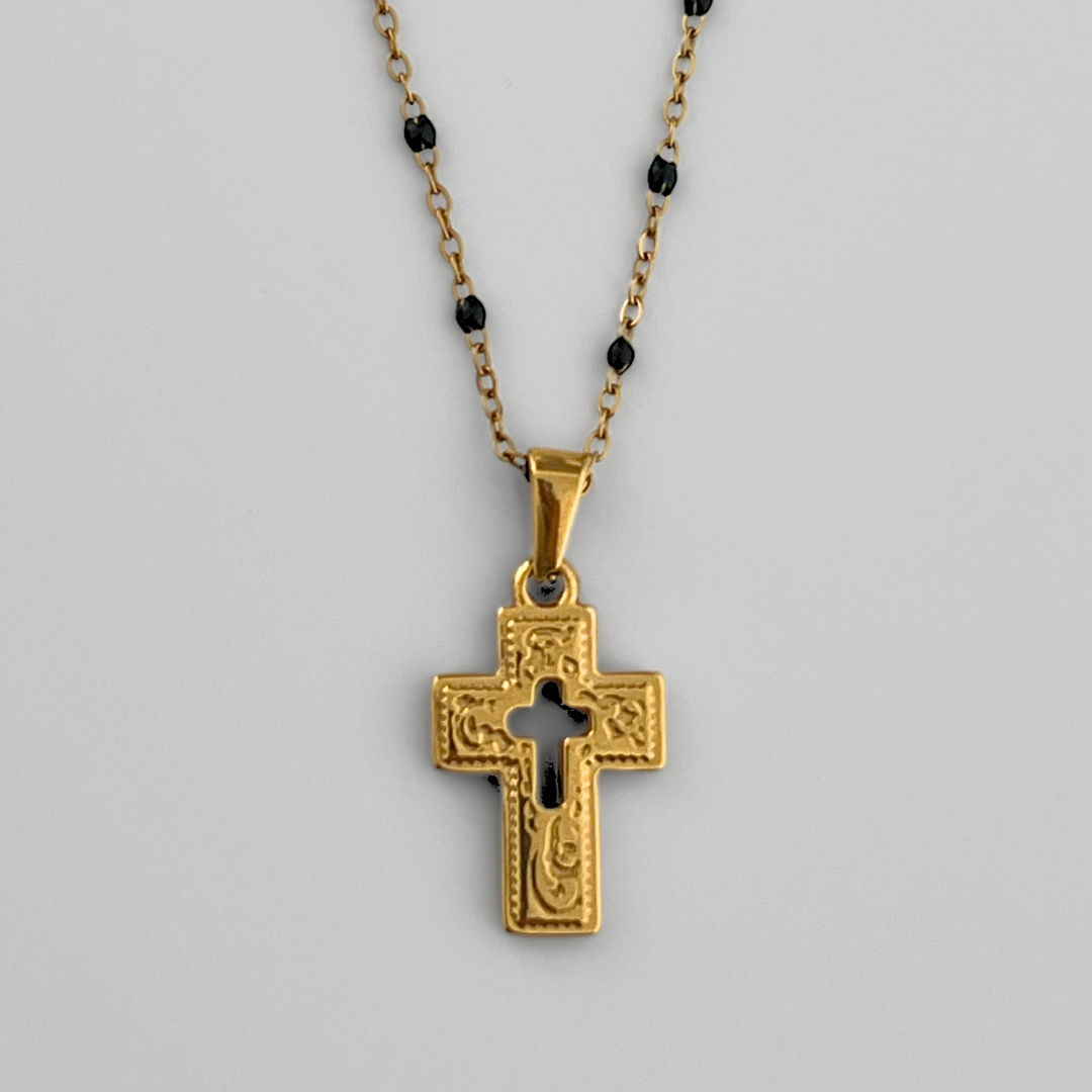 Petra Cross Pendant Necklace